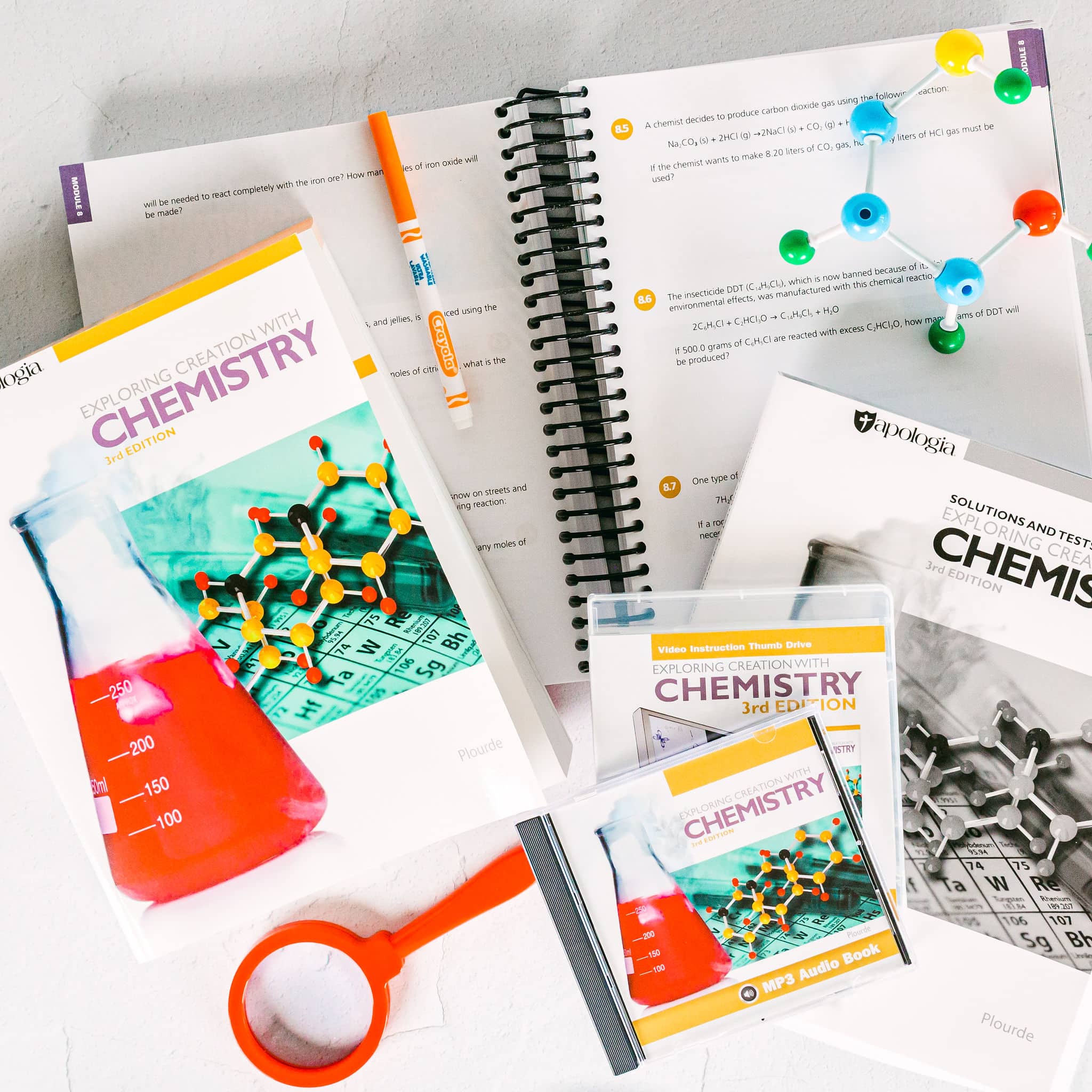 Apologia's Exploring Creation with Chemistry Course Set