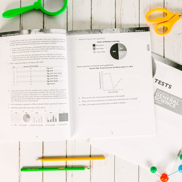 General Science Solutions and Tests Manual with Tests Module 3