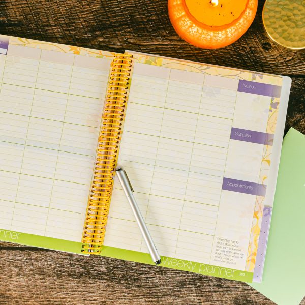 The Ultimate Homeschool Planner Orange Inside 2