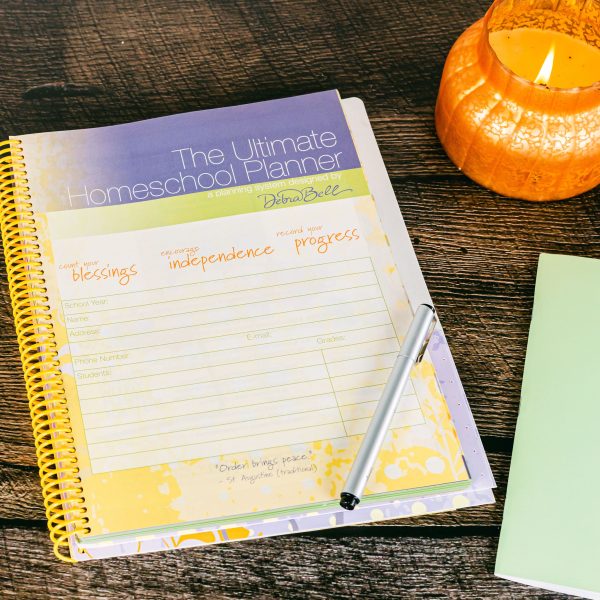 The Ultimate Homeschool Planner Orange Inside 4