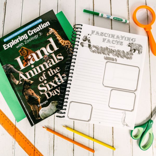 Zoology 3 Advantage Set Regular Notebooking Journal Lesson 3