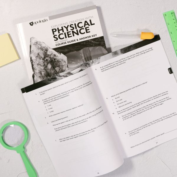 Physical Science Course Guide and Answer Key from Apologia