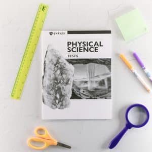 Exploring Creation with Physical Science 4th edition Test Pages