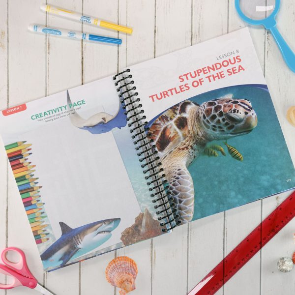 Young Explorer Series Exploring Creation with Zoology 2: Swimming Creatures of the Fifth Day, 2nd Edition Notebooking Journal