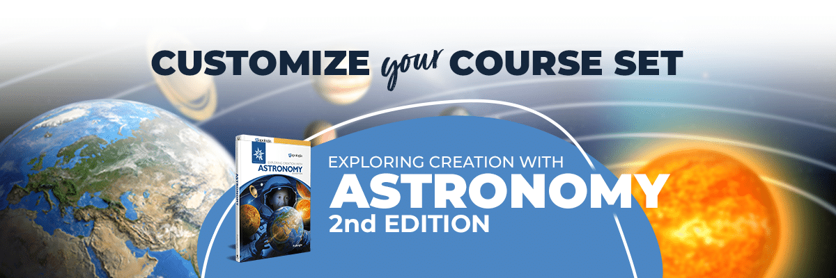 Customize Your Course Set for Astronomy