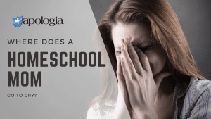 Where does a homeschool mom go to cry blog feature image