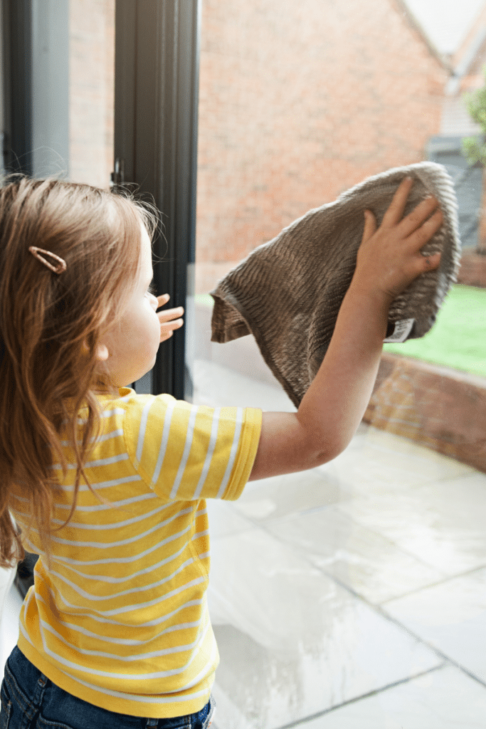 homeschool chores for your preschooler