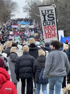 March for Life 2025 crowd